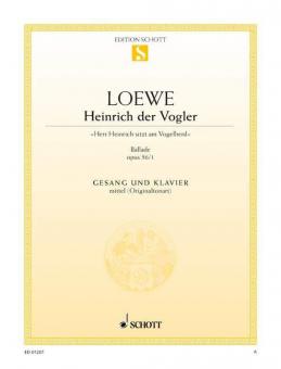 Heinrich der Vogler op. 56/1 Standard