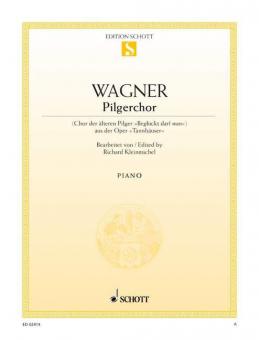 Pilgerchor WWV 70 Standard