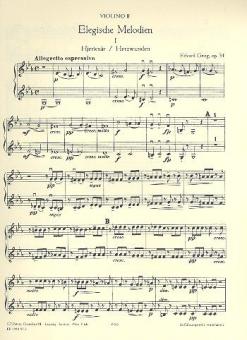 2 elegische Melodien op. 34 