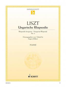 Hungarian Rhapsody No. 6 D-flat major Standard