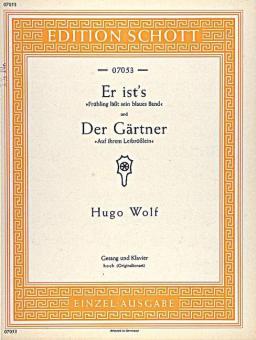Er ist's / Der Gärtner Standard