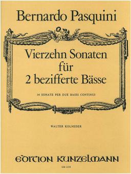 14 Sonatas for 2 Figured Basses 