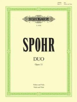 Duo in E minor op. 13 