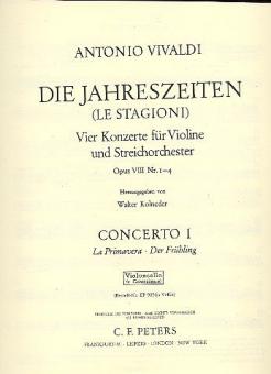Die vier Jahreszeiten E-Dur op. 8 Nr. 1 RV 269: Der Frühling 