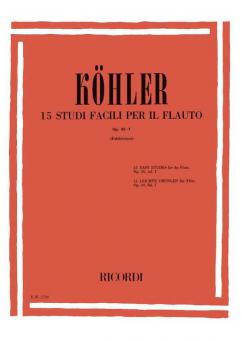 15 Easy Studies for the Flute Op. 33 Vol. 1 