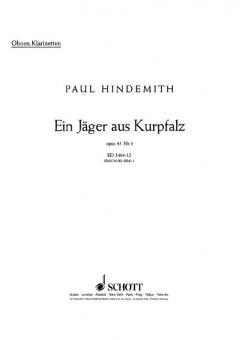 Ein Jäger aus Kurpfalz op. 45/3 Standard