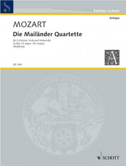 Die Mailänder Quartette Nr. 4 Es-Dur Standard