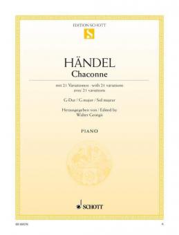 Chaconne G Major Standard