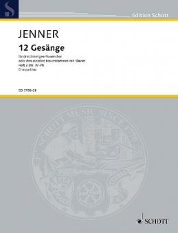 Zwölf Gesänge op. 3 Heft 2 Standard