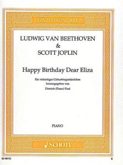 Happy Birthday Dear Eliza Standard