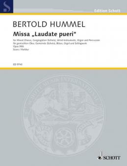 Missa Laudate pueri op. 98b Standard