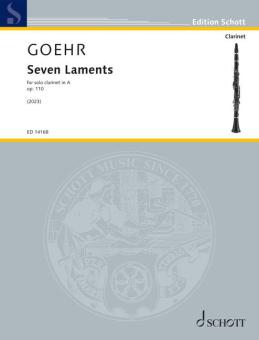 7 Laments op. 110 Standard