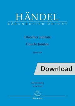 Jubilate de Utrecht HWV 279 Download