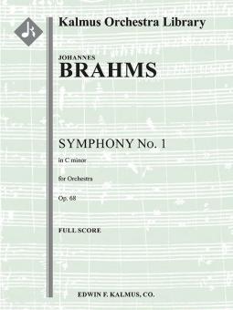 Symphony No. 1 in C minor op. 68 