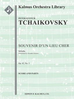 Souvenir d'un Lieu Cher op. 42 No. 3: Melodie 