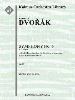 Symphony No. 6 in D op. 60 (B. 112) 