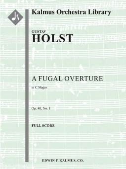 A Fugal Overture op. 40 No. 1 