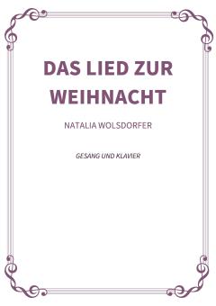 Das Lied zur Weihnacht 