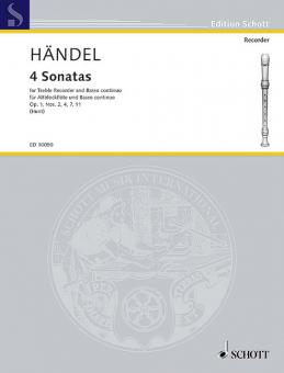 4 Sonatas Op. 1 Standard
