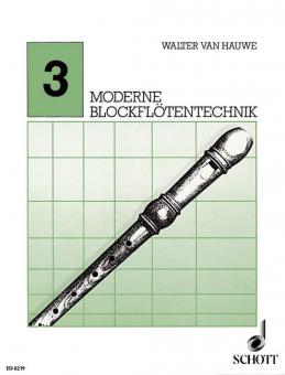 Moderne Blockflötentechnik 3 Standard