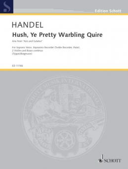 Hush, Ye Pretty Warbling Quire Standard