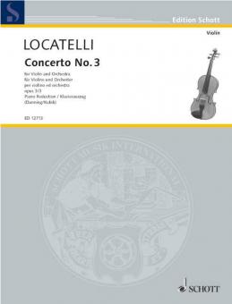 Concerto Op. 3 No. 3 F Major 