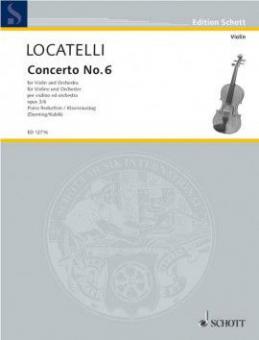 Concerto Op. 3 No. 6 G Minor 