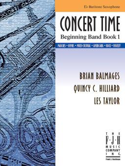 Concert Time Beginning Band 1 