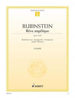 Rêve angélique op. 10/22 Standard