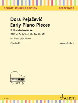 Piezas tempranas para piano Standard