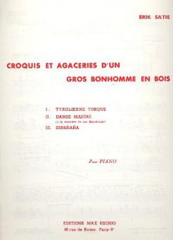 Croquis et Agaceries d'un Gros Bonhomme en bois 