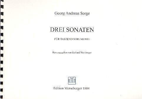 Drei Sonaten für Tasteninstrumente 