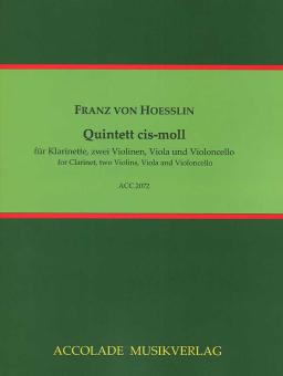 Quintet in E flat major 