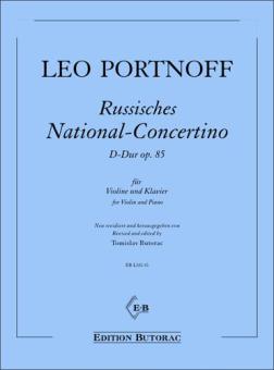 Concertino nacional ruso en re mayor op. 85 