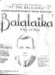 At The Balalaika 