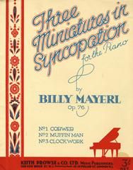 Clockwork (from 'Three Miniatures In Syncopation Op.76') 