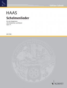 Schelmenlieder op. 71 Standard