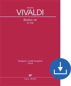 Beatus vir RV 598 Download