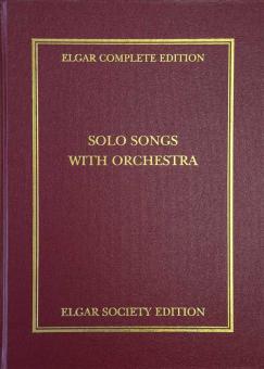 Solo songs with orchestra 
