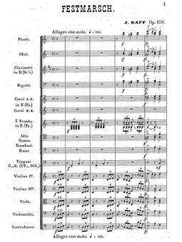 Festmarsch für großes Orchester op. 139 