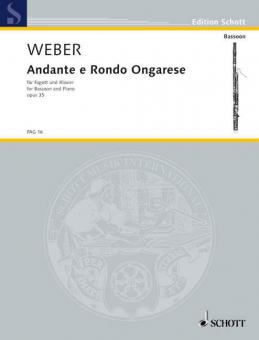Andante e Rondo Ongarese op. 35 Standard