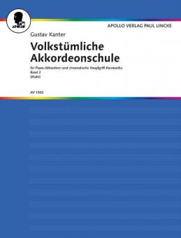 Volkstümliche Akkordeonschule 2 