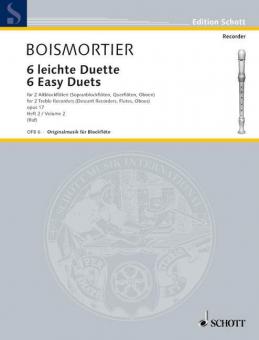 Six Easy Duets Op. 17 Vol. 2 Standard