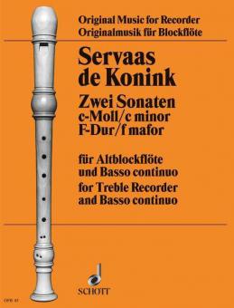 Two Sonatas Standard