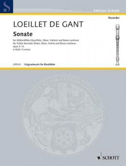 Sonata Op. 3 Standard