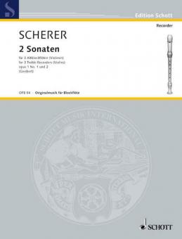 Two Sonatas Op. 1 + 2 Standard