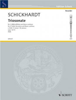 Trio Sonata E Minor Op. 16/10 Standard