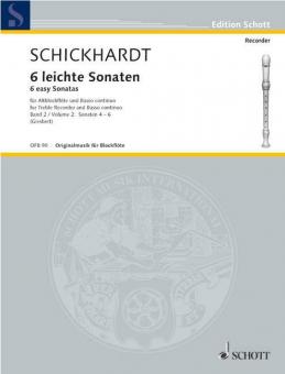Six Easy Sonatas Vol. 2 Standard