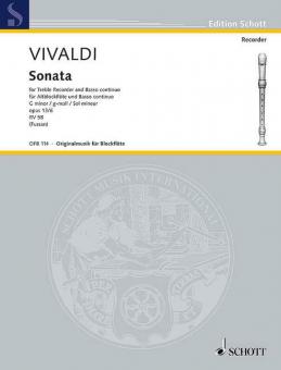 Sonata in G Minor Op. 13A/6 RV 58 Standard