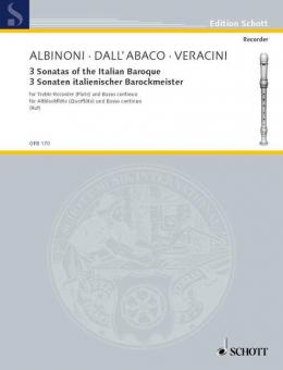 3 Sonatas of the Italian Baroque Standard